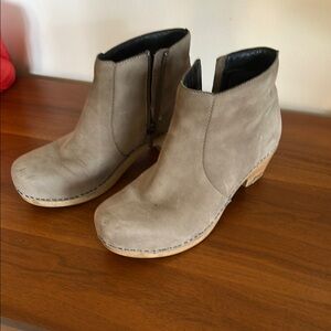 Gray Ankle Boots
